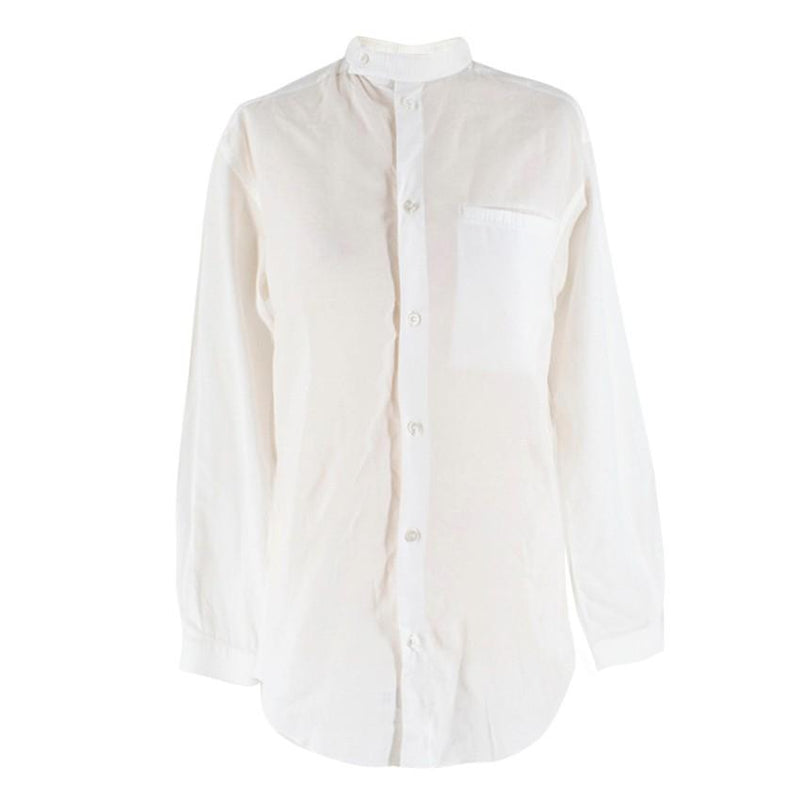 12/05 White cotton Oversized Shirt