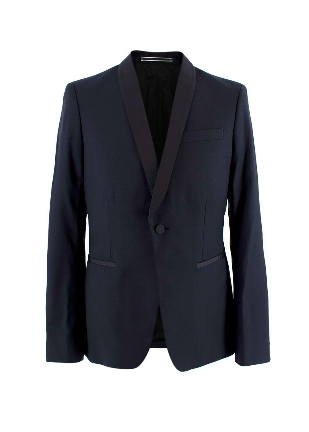 J. Lindenberg Navy Skinny Fit Suit Jacket & Trousers
