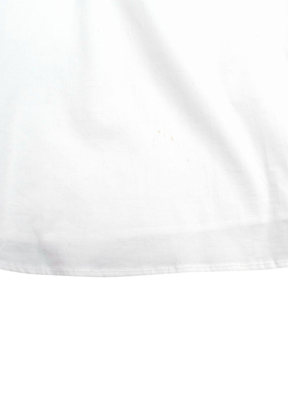 Peserico White Cotton Beaded Shirt