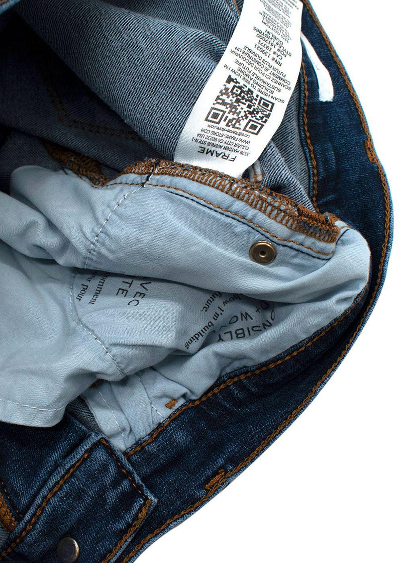 Frame Le High Straight Jeans