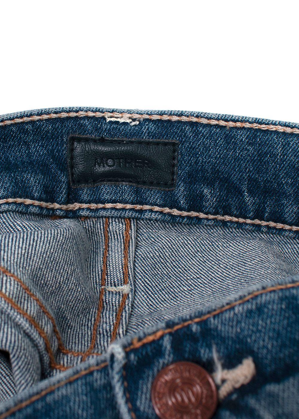 Mother The Tomcat Ankle Fray Jeans