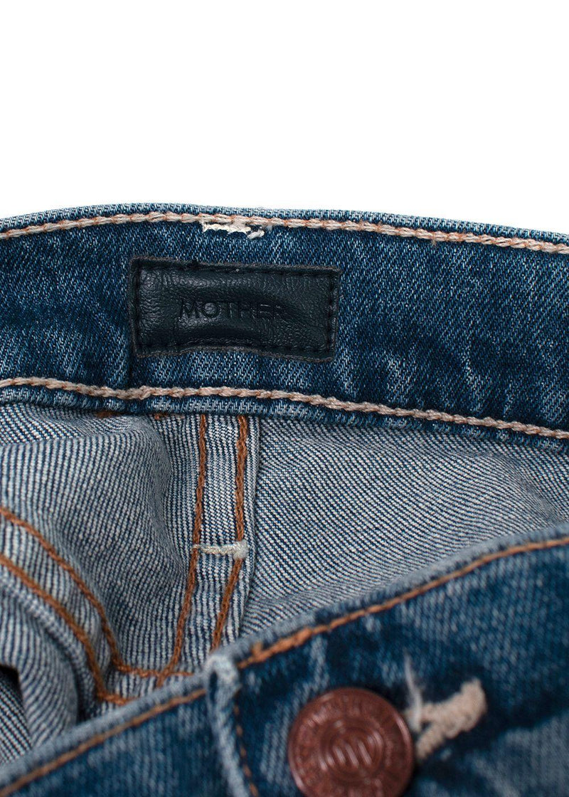 Mother The Tomcat Ankle Fray Jeans