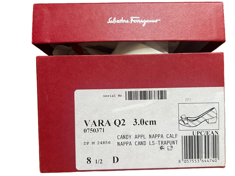 Candy Apple Vara Bow Pumps
