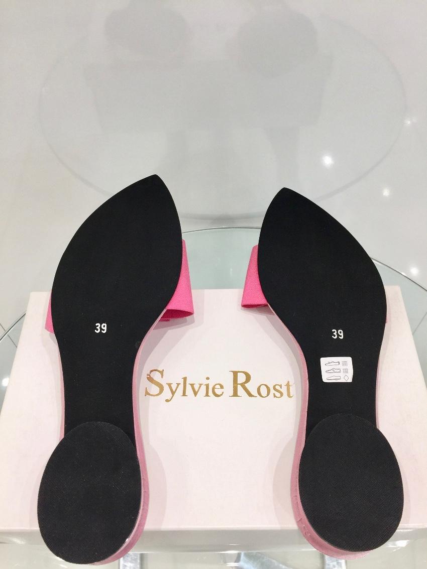 Sylvie Rost Paris Rose Pink Slides