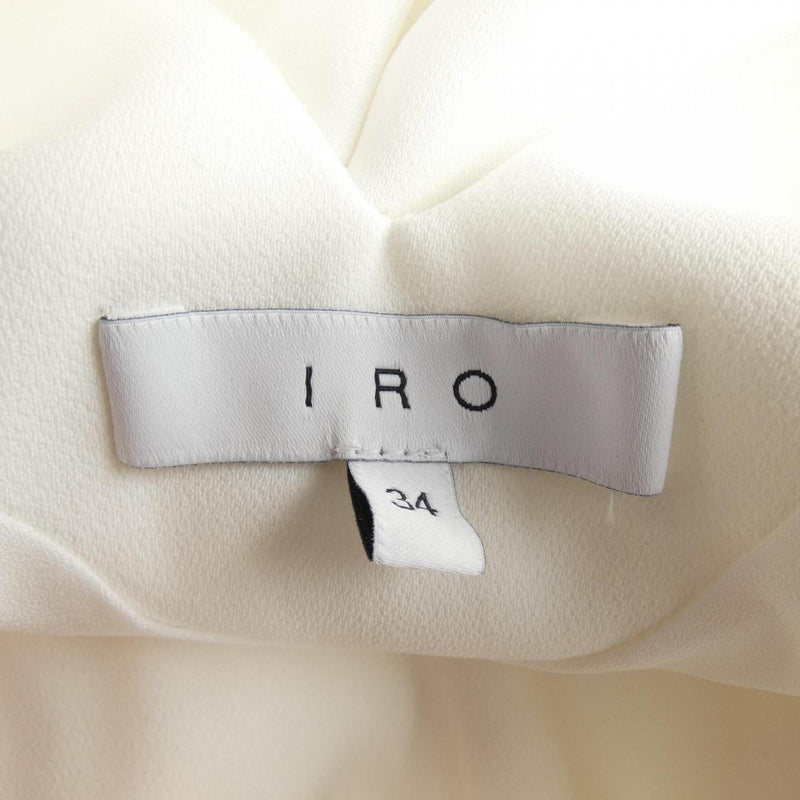 Ivory crepe blouse