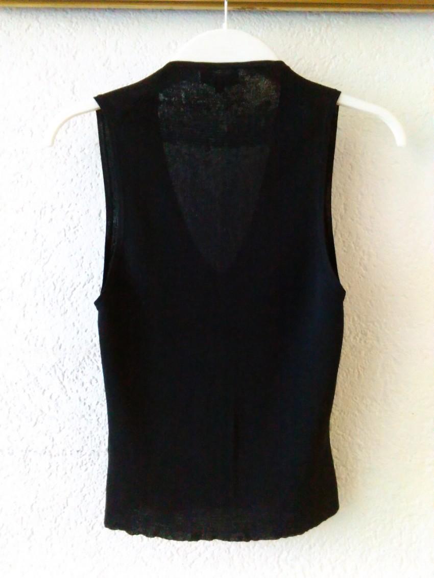 Gucci Silk Knit Sleeveless Top