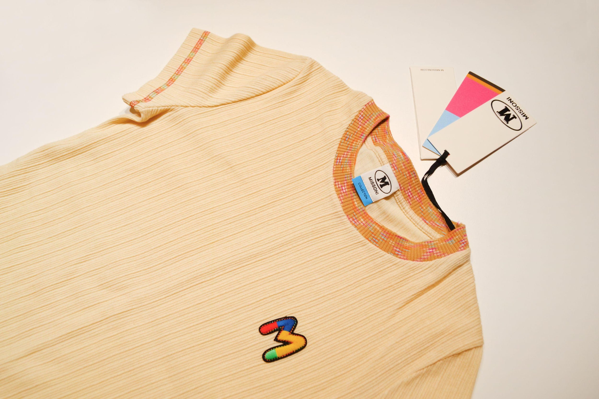 M Missoni Ribbed T-Shirt