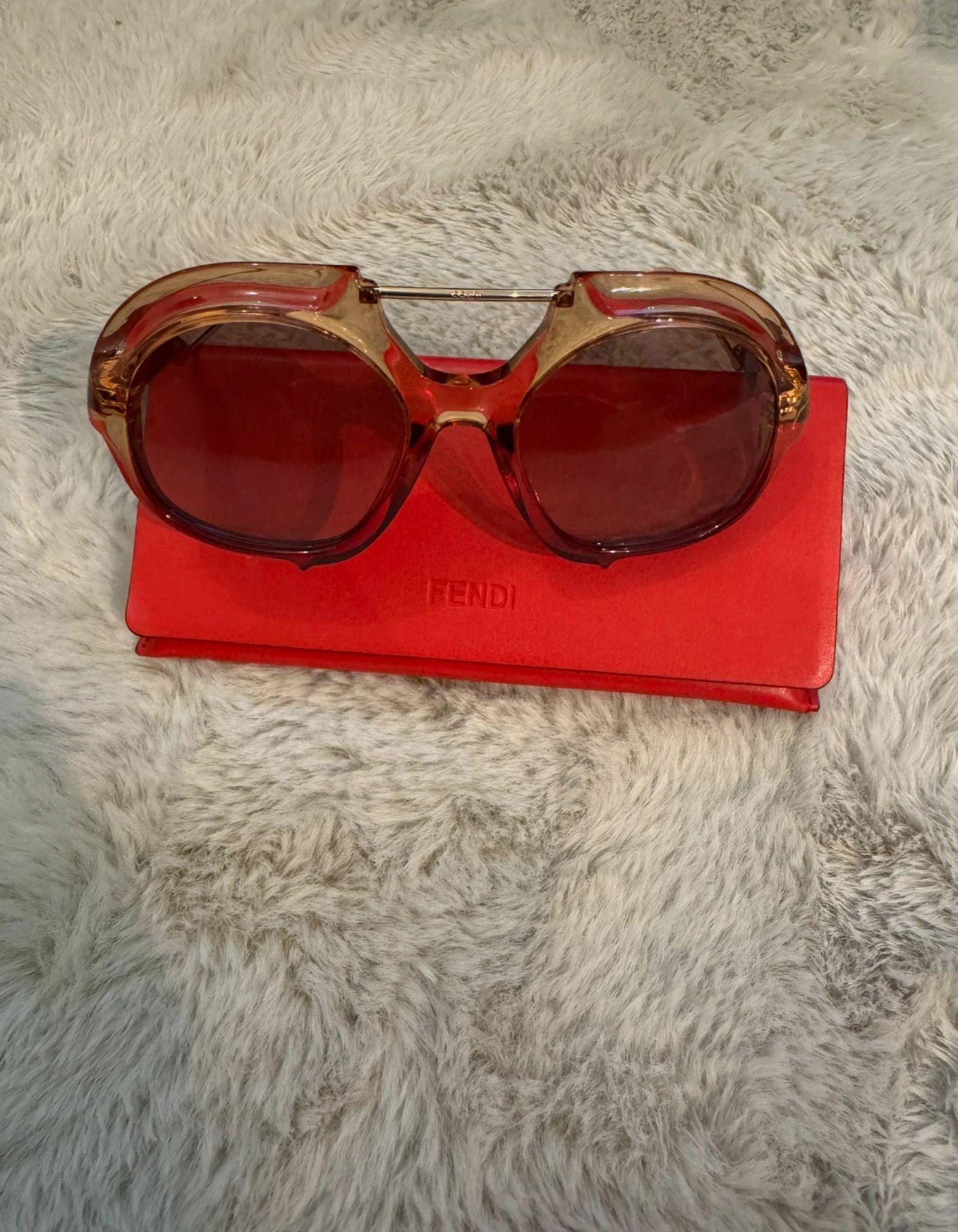 Fendi Large Acetate Sunglasses
