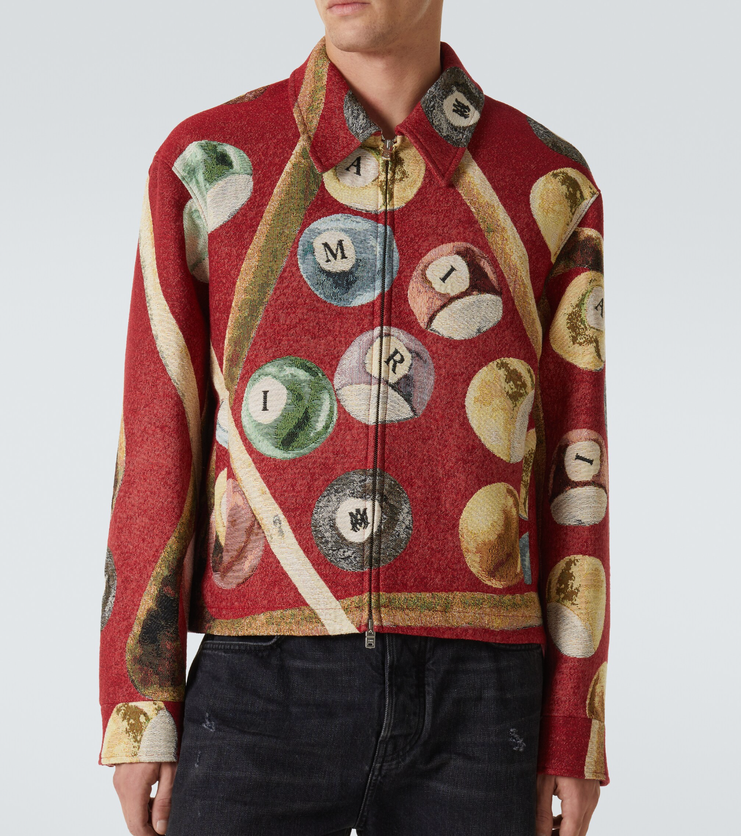 Amiri Billiards Tapestry Blouson