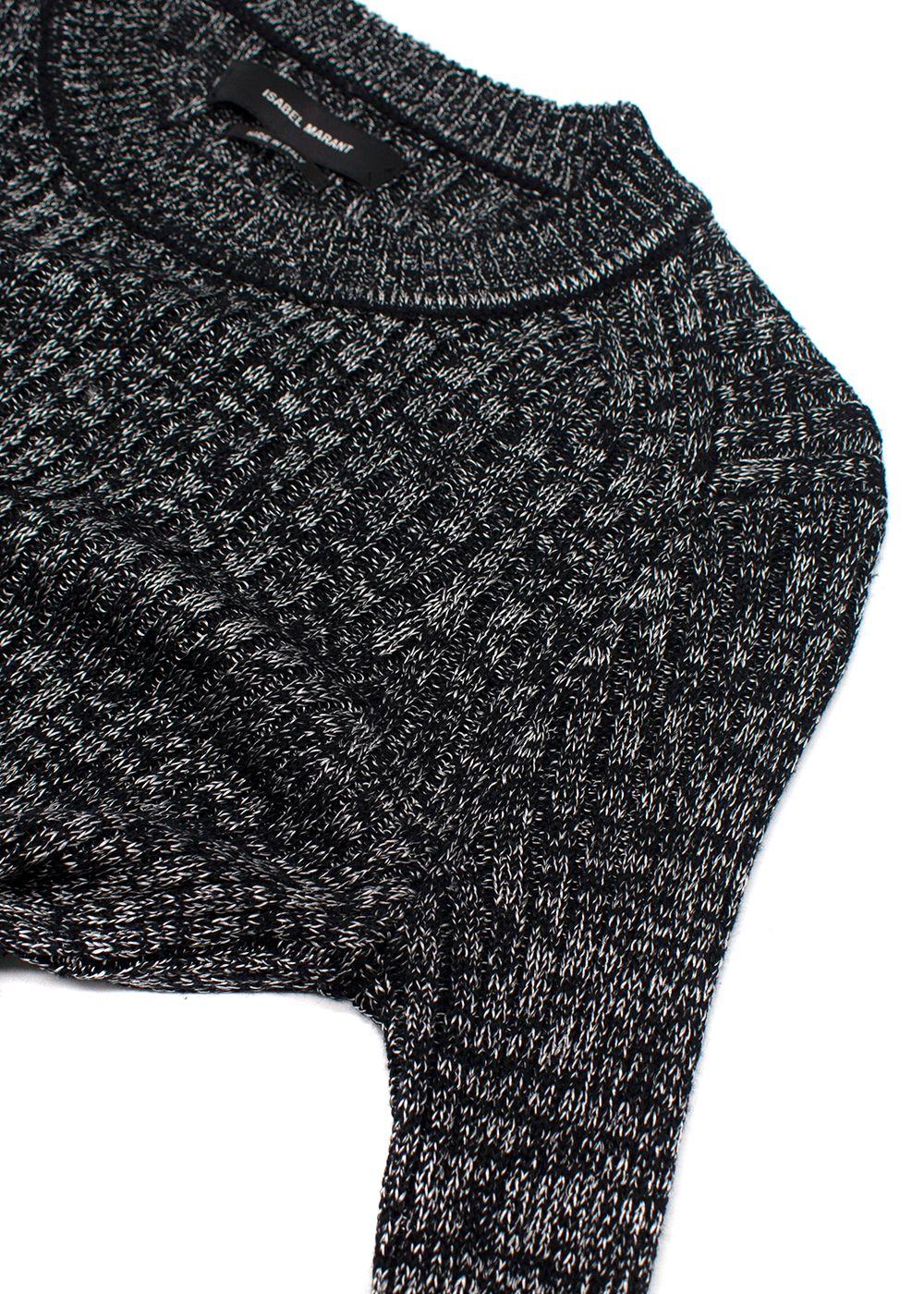 Isabel Marant Monochrome 'Dakota' Knit Midi Dress