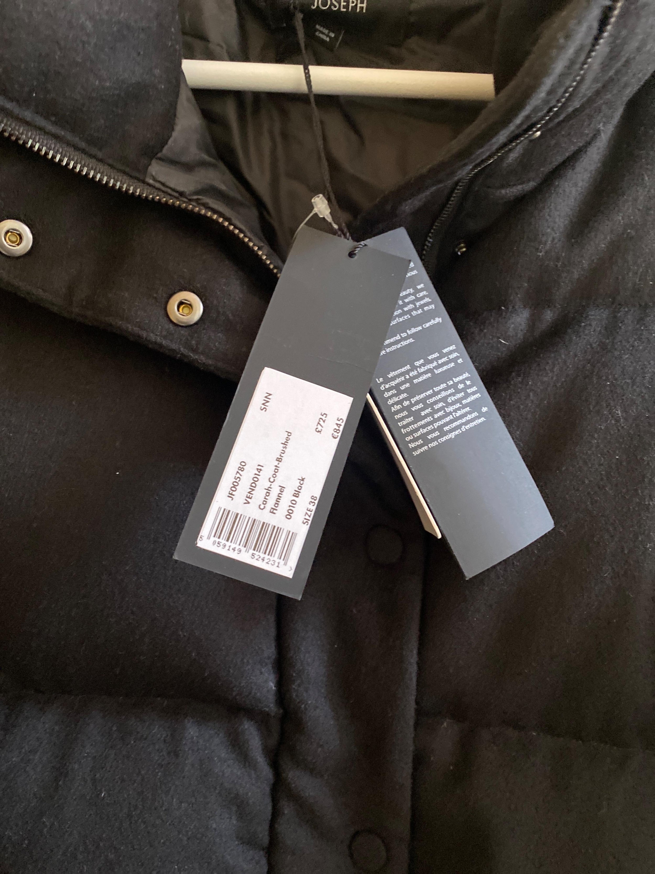 Joseph Black Carah Puffer Coat
