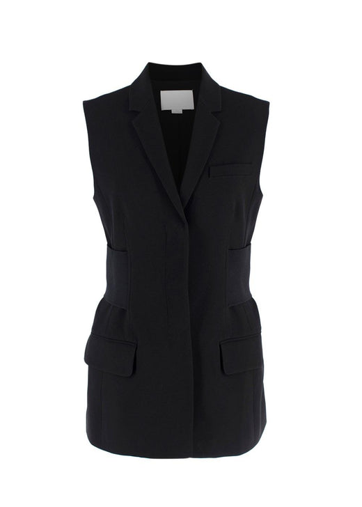 Alexander Wang Black Sleeveless Blazer Dress