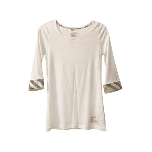 Burberry Nova Check Short Sleeve Top