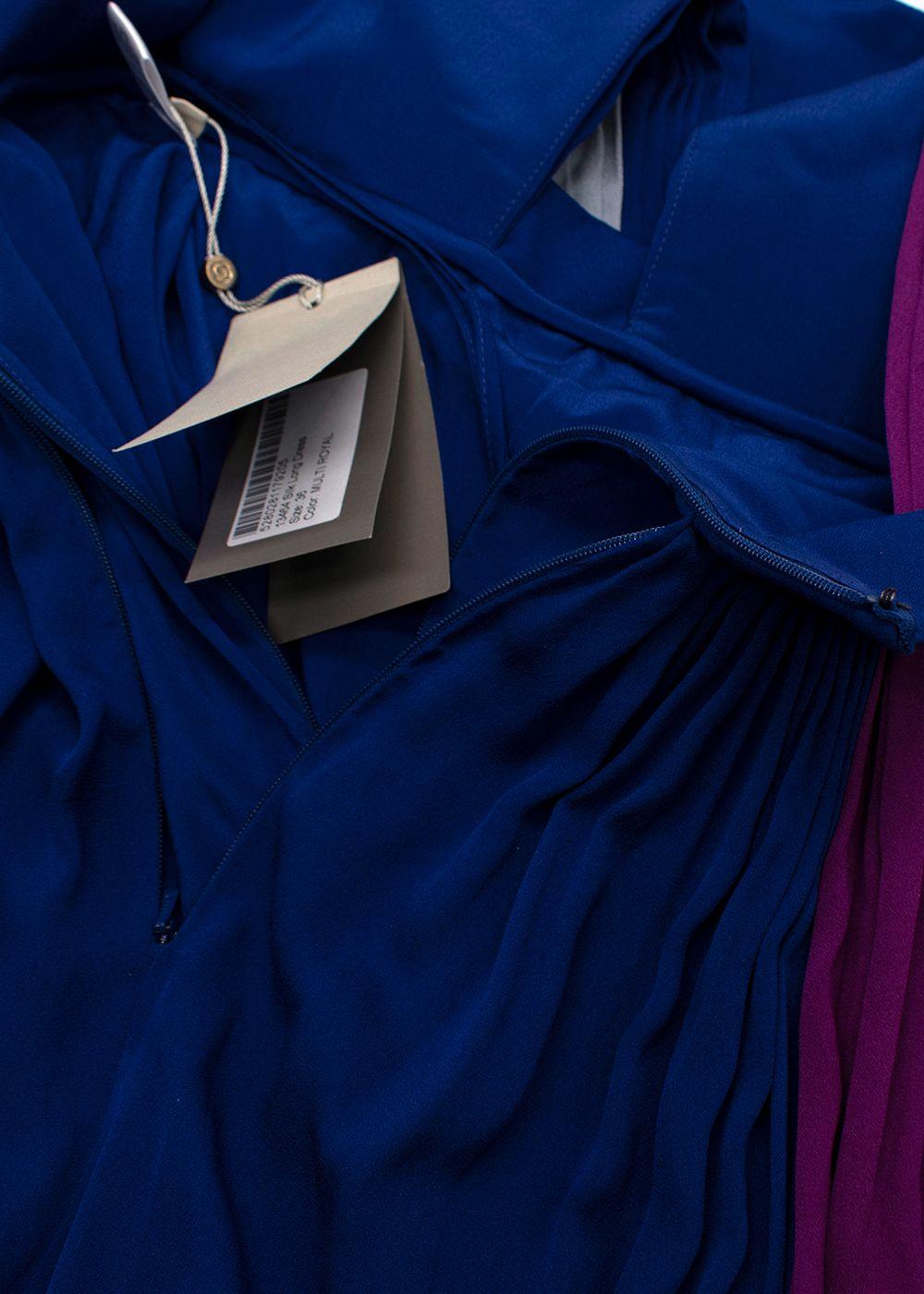 Elie Saab 2022 Runway Striped Silk Gown