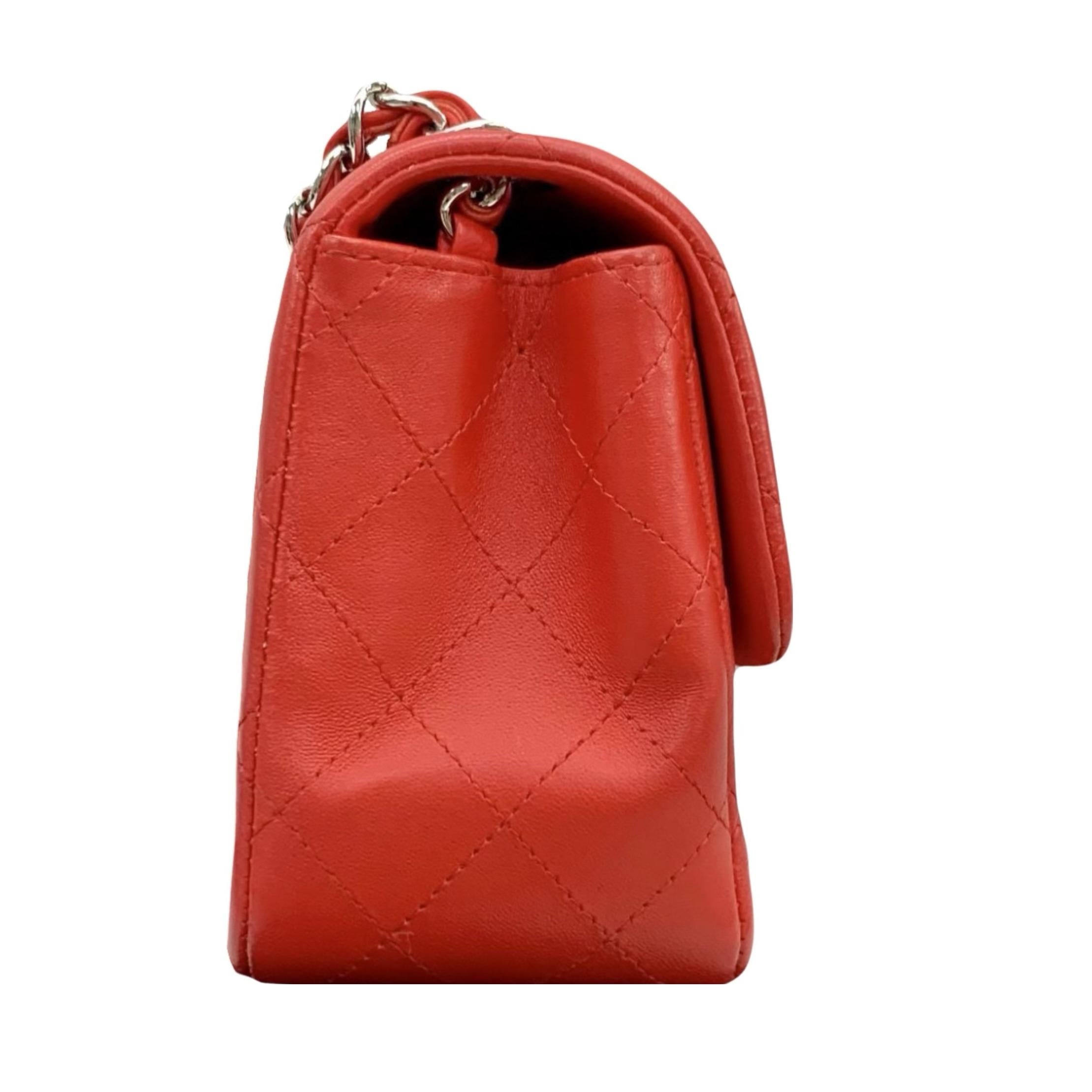 Chanel Quilted Leather Mini Square Flap Bag