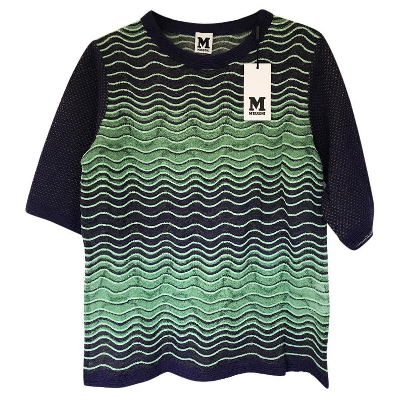 Missoni Short Sleeve Knit Top