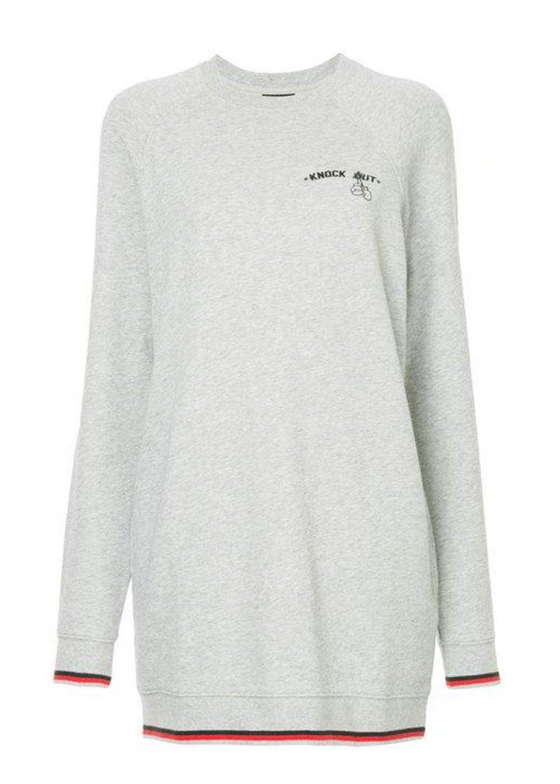 The Upside "Knock-out" Grey Jumper Dress