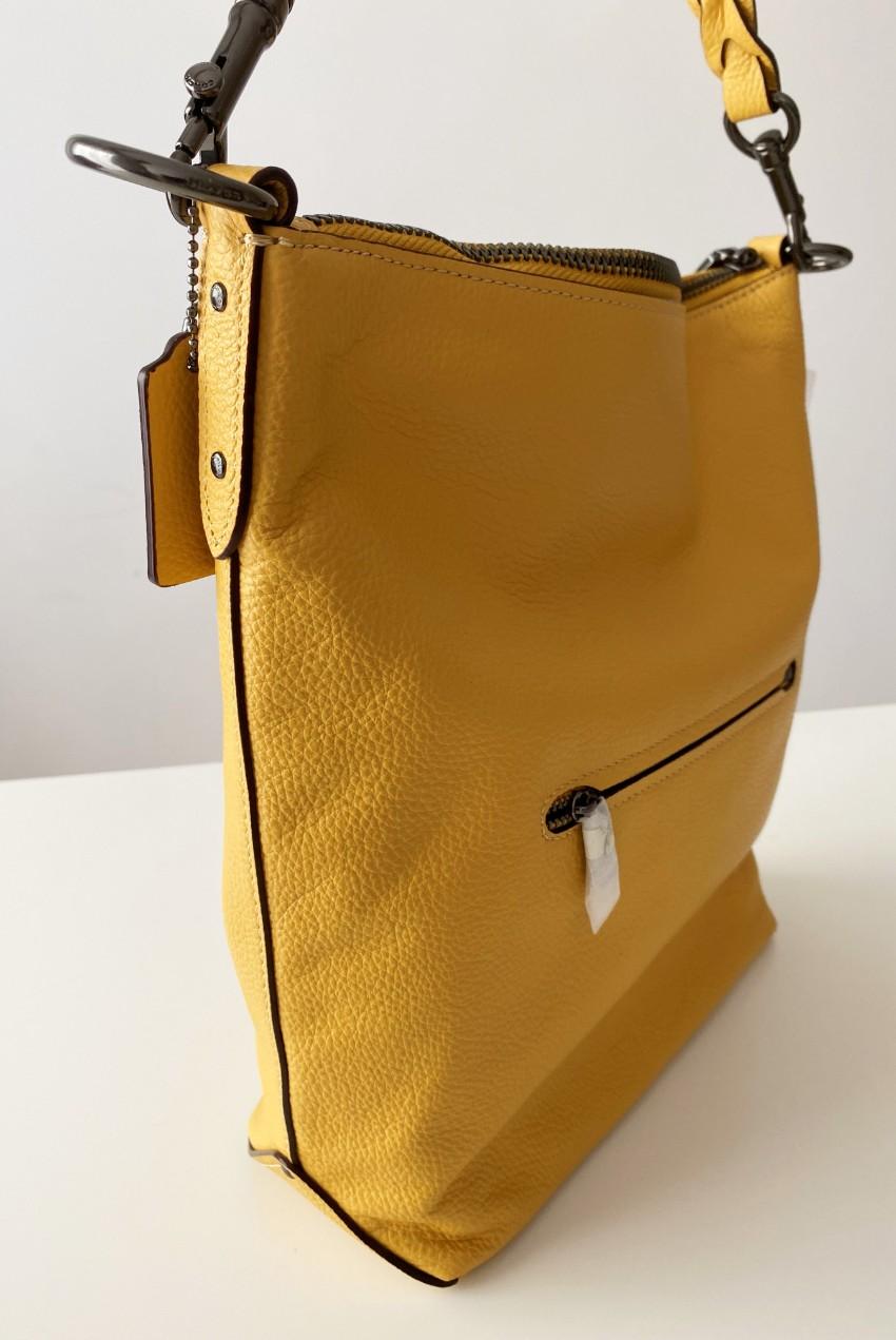 Coach Honey Leather Abby Duffle Bag