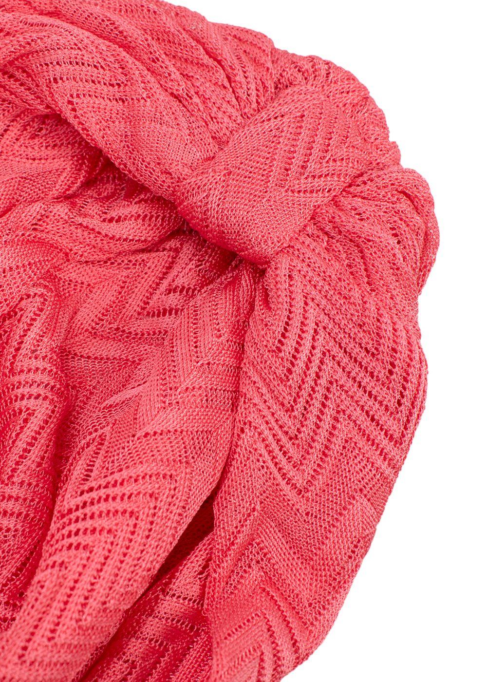 Missoni Coral Knit Turban