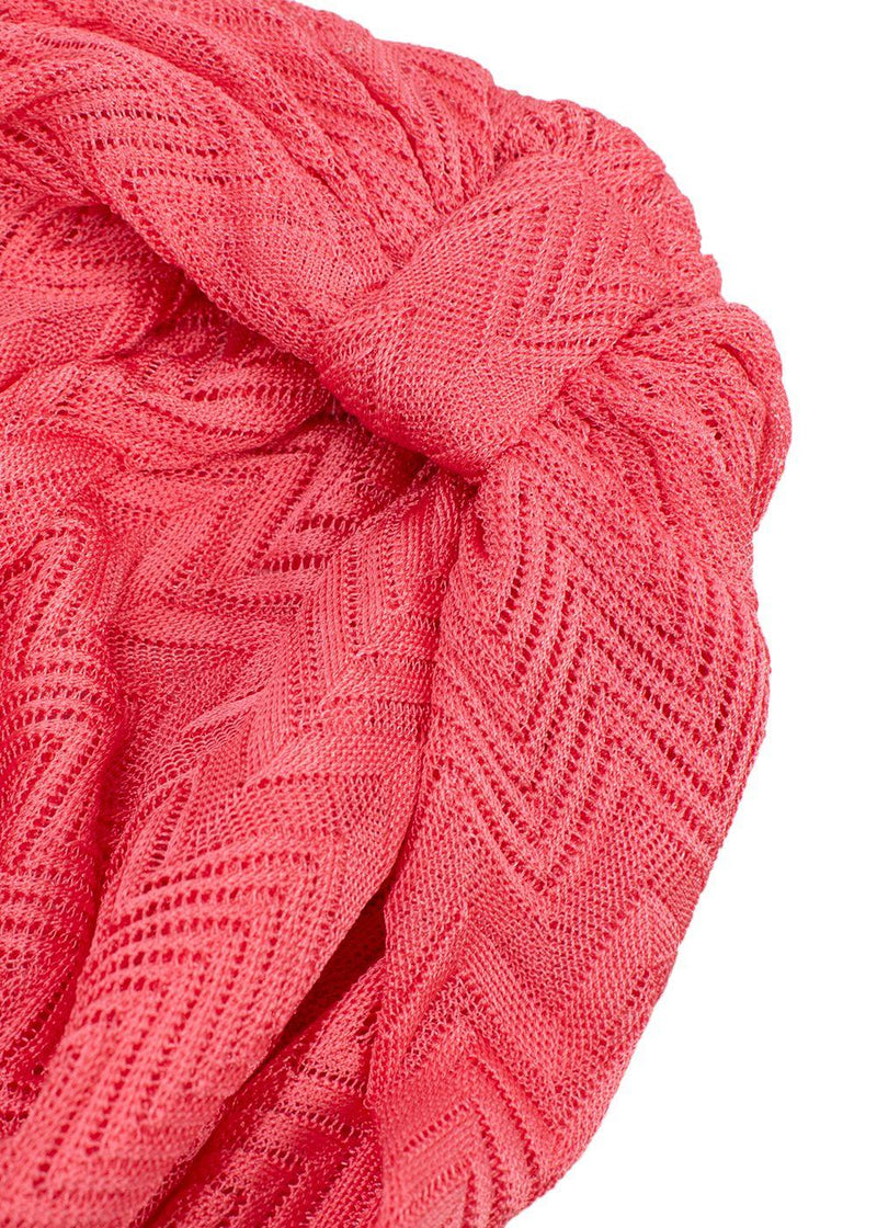 Missoni Coral Knit Turban