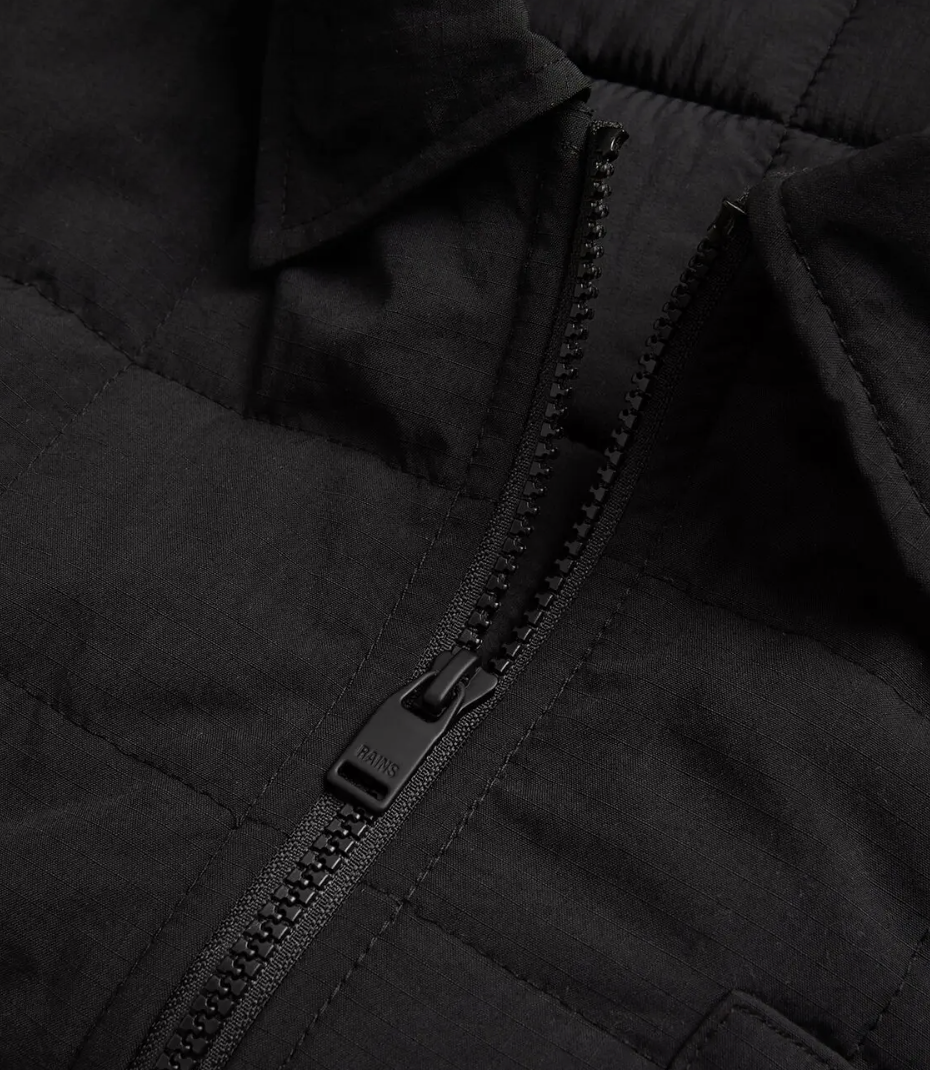 Rains Quilted Zip-up Jacket