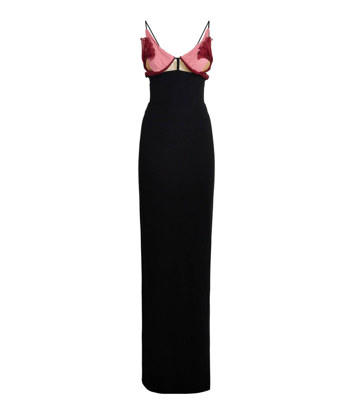 Nensi Dojaka Evie Petal Maxi Dress