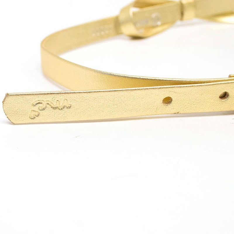 Gold leggings and belt
