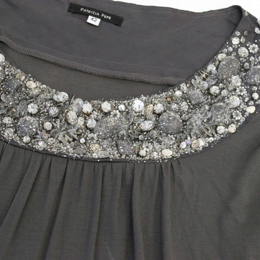 Patrizia Pepe Dark Grey Dress
