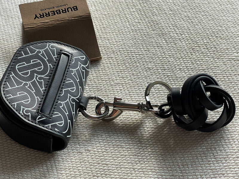 Monogram Print Leather Airpods Pro Case