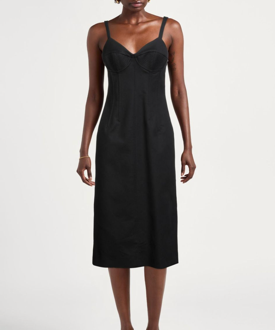 Sportmax Black Midi Dress