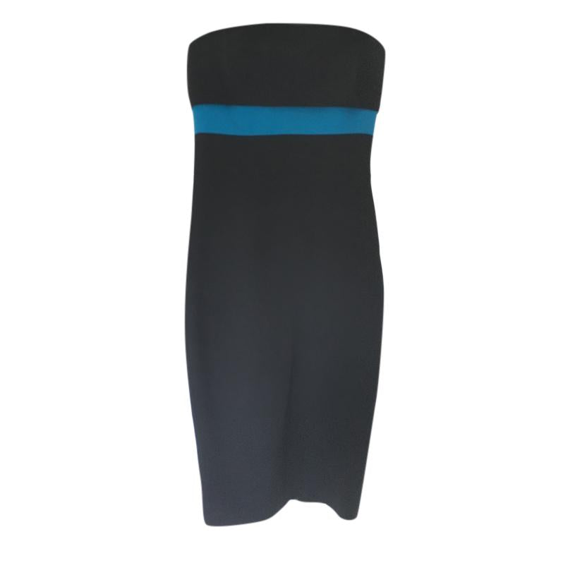 Victoria Beckham Strapless Black Dress