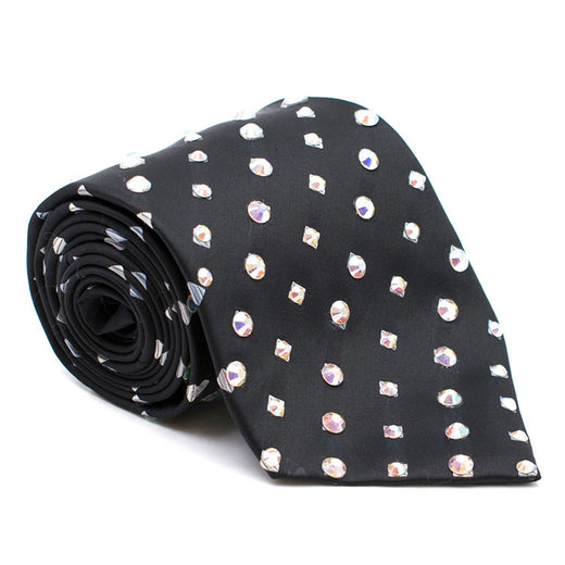 Milan Collection Crystal Embellished Tie