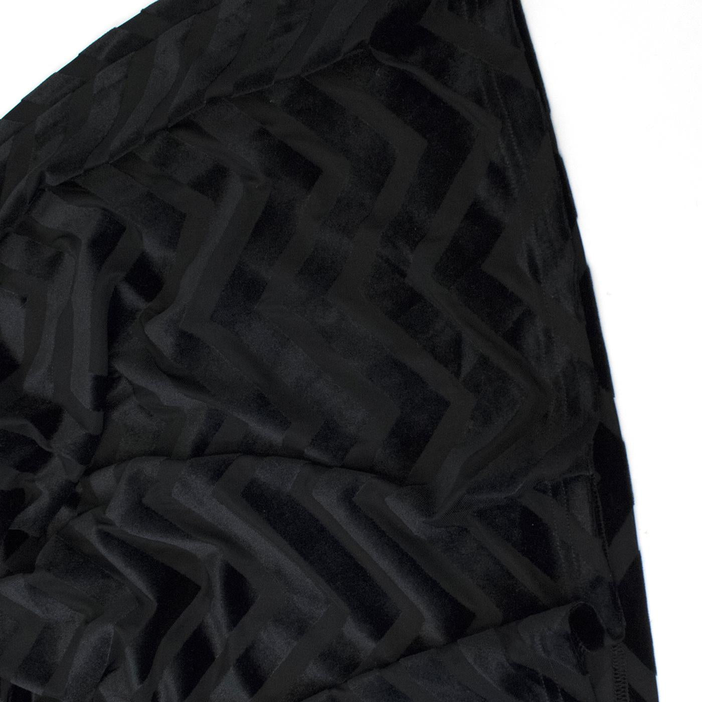 Gestuz Black Velvet Dress