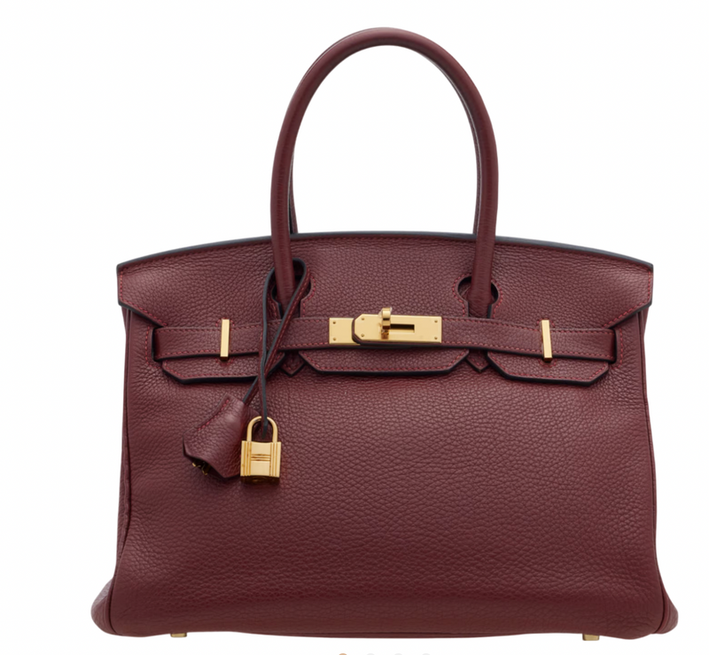 Hermès Birkin 30 cm in Rouge with Gold Hardware