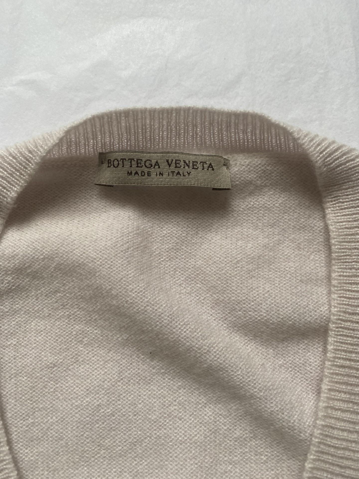 Bottega Veneta Beige/Black Cashmere Jumper