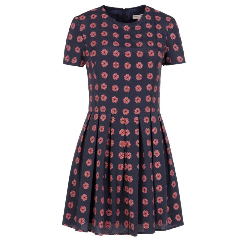 Open ceremony rose print mini dress