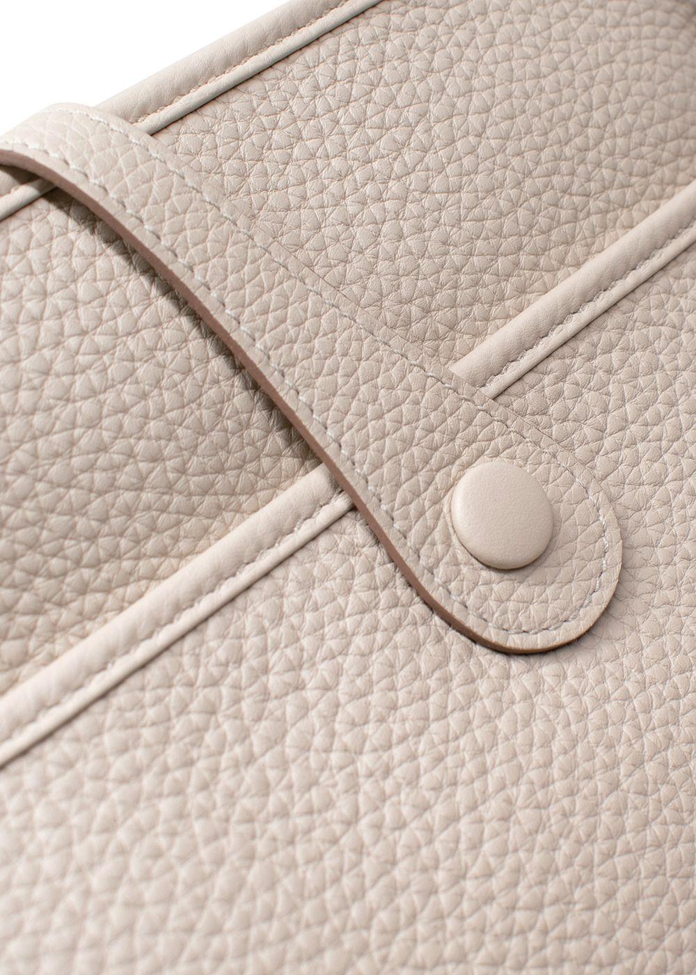 Hermes Beton Evelyn with Palladium Hardware