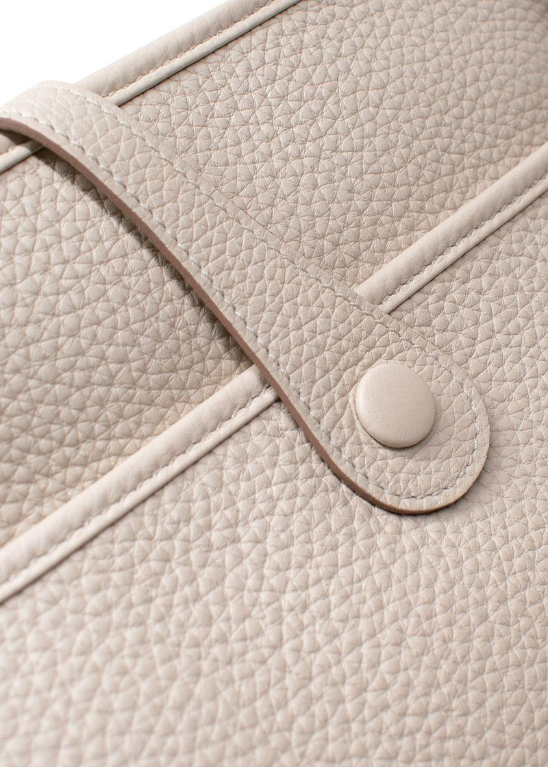 Hermes Beton Evelyn with Palladium Hardware