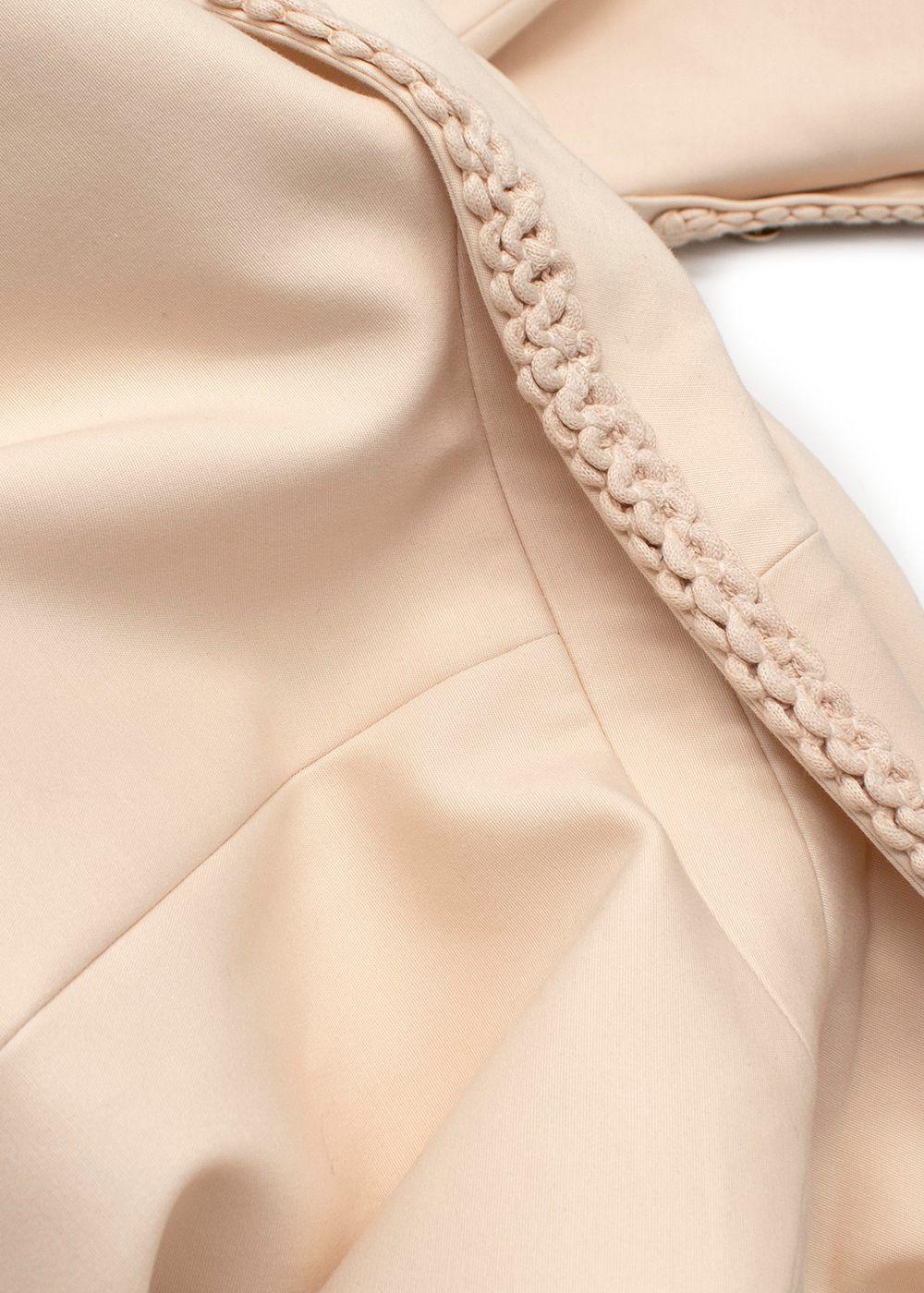 Zimmermann Beige Braided Trim Blazer