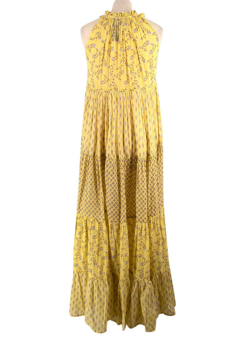 Yvonne S Yellow Sleeveless Maxi Hippydress