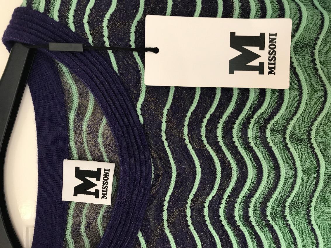 Missoni Short Sleeve Knit Top