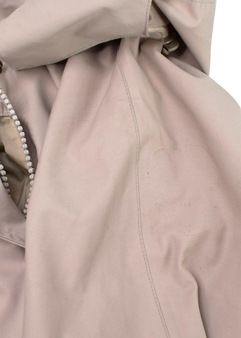 Barbour by Alexa Chung Beige Earnest Raincoat