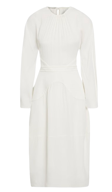 Stella McCartney White Wrap Dress