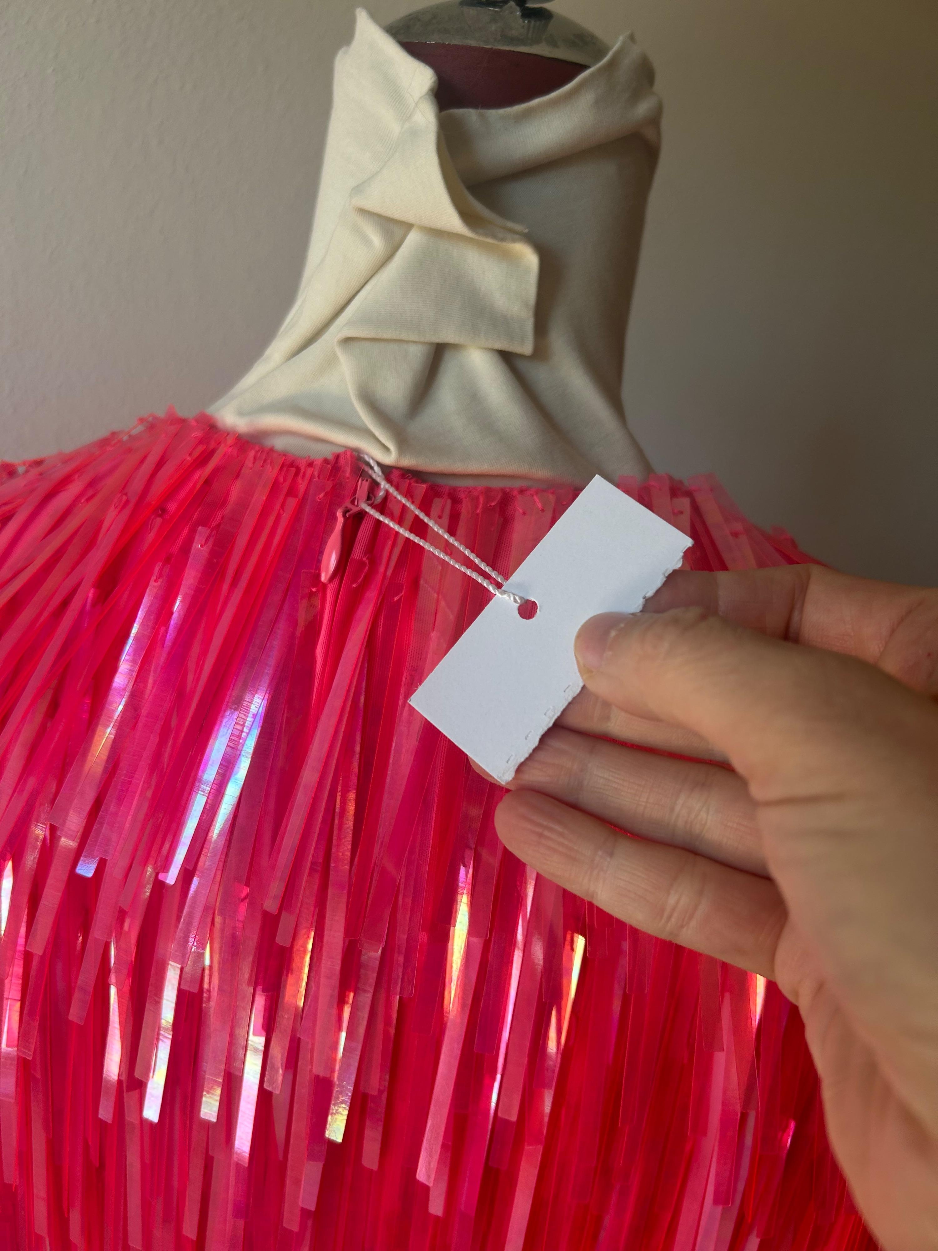 MaxMara Pink Sequin Top