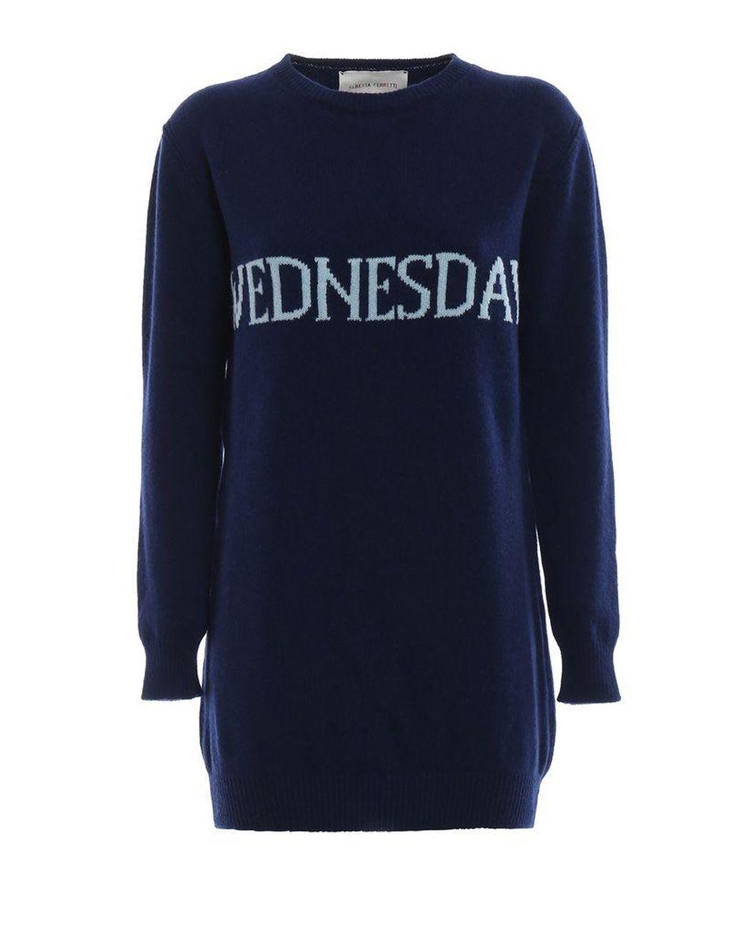 Alberta Ferretti Wool & Cashmere Wednesday Jumper