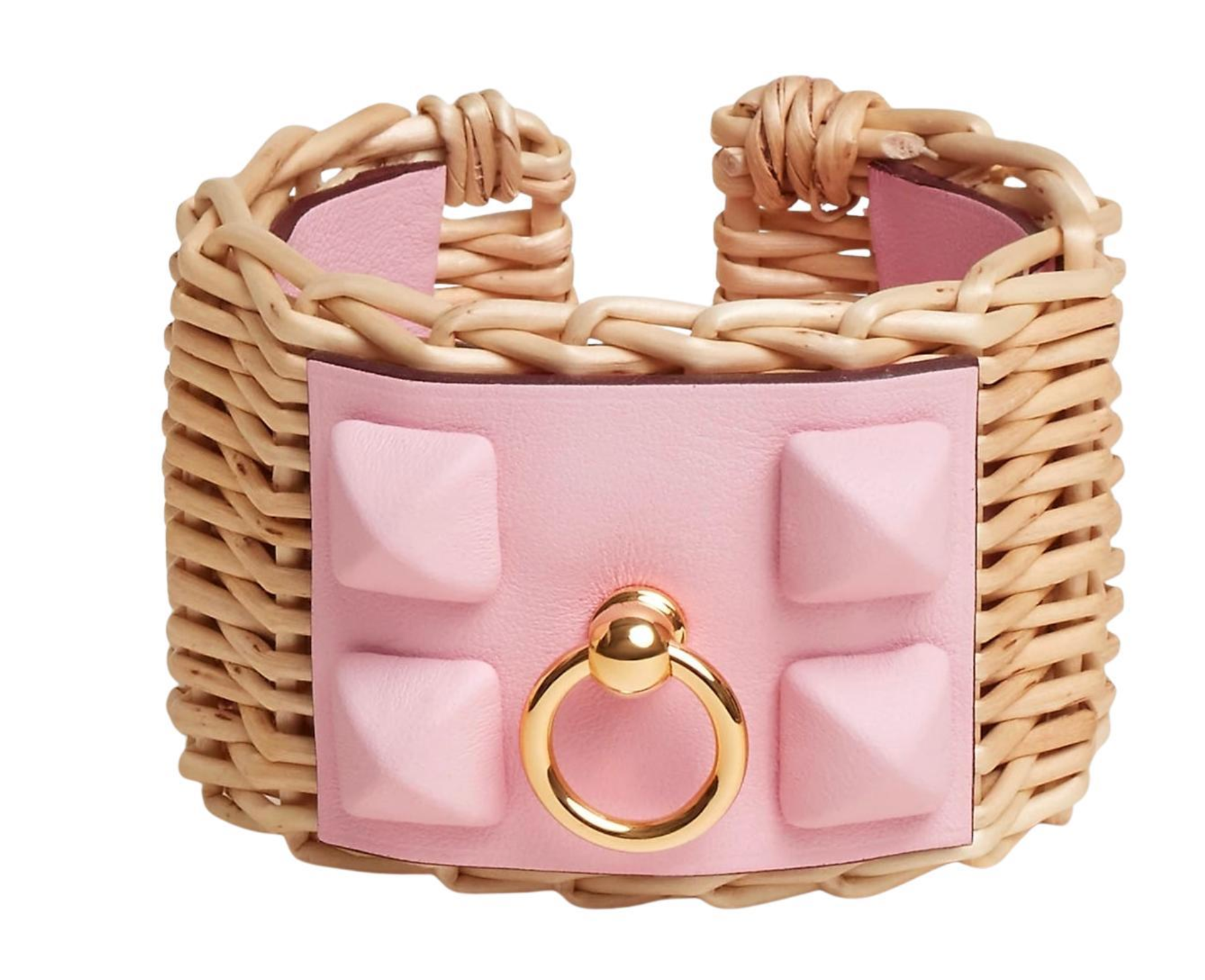 Hermes Pink MedorPicnic Sakura Bracelet