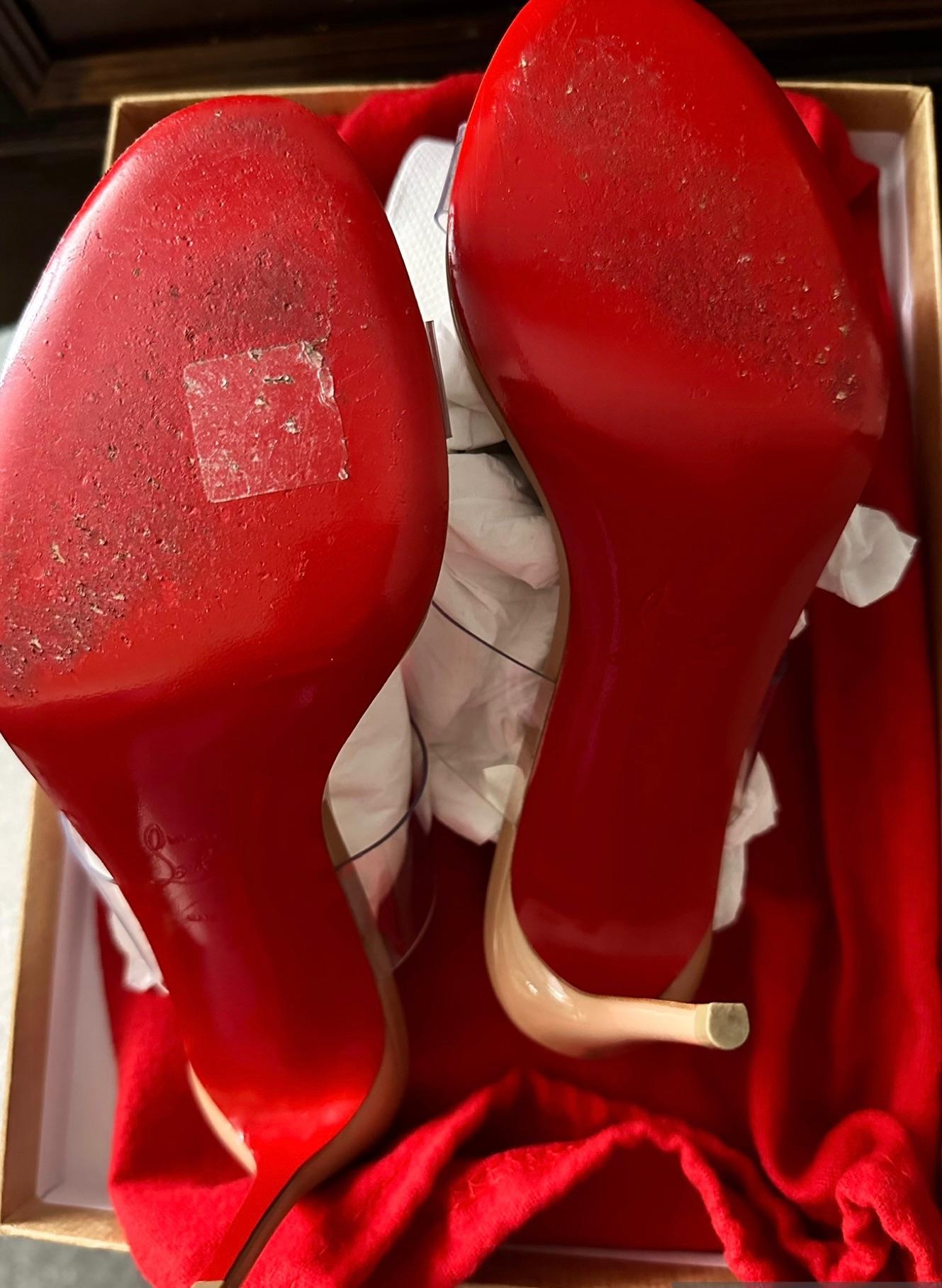 Louboutin Just Nothing Mules 8.5cms