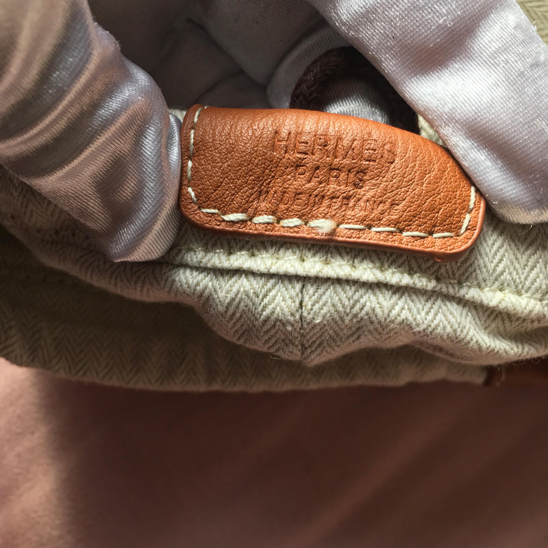Hermes Canvas Barenia Fourbi 25 MM Bag Insert