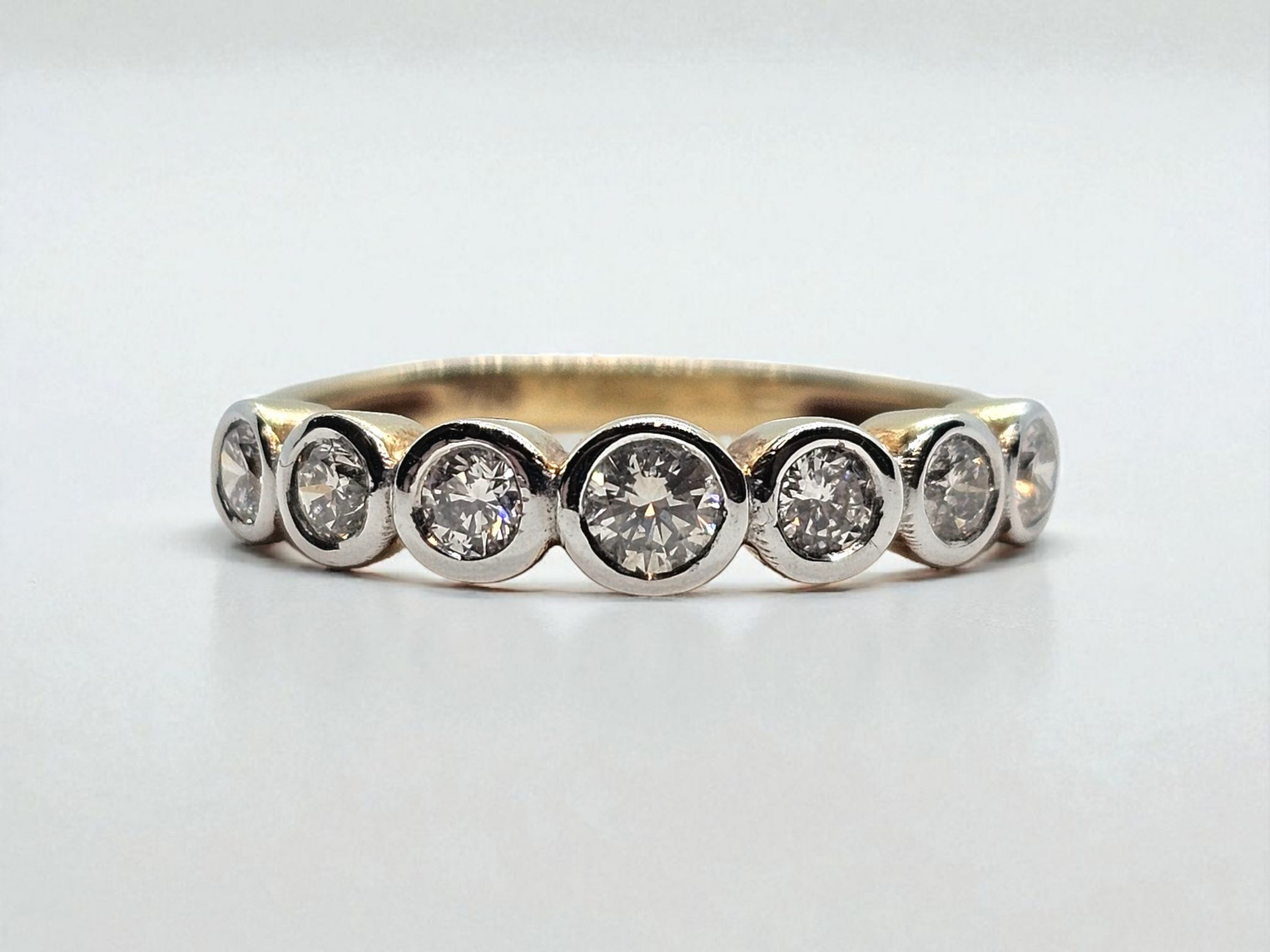 Bespoke 18Ct Gold 5 Stone Diamond Ring