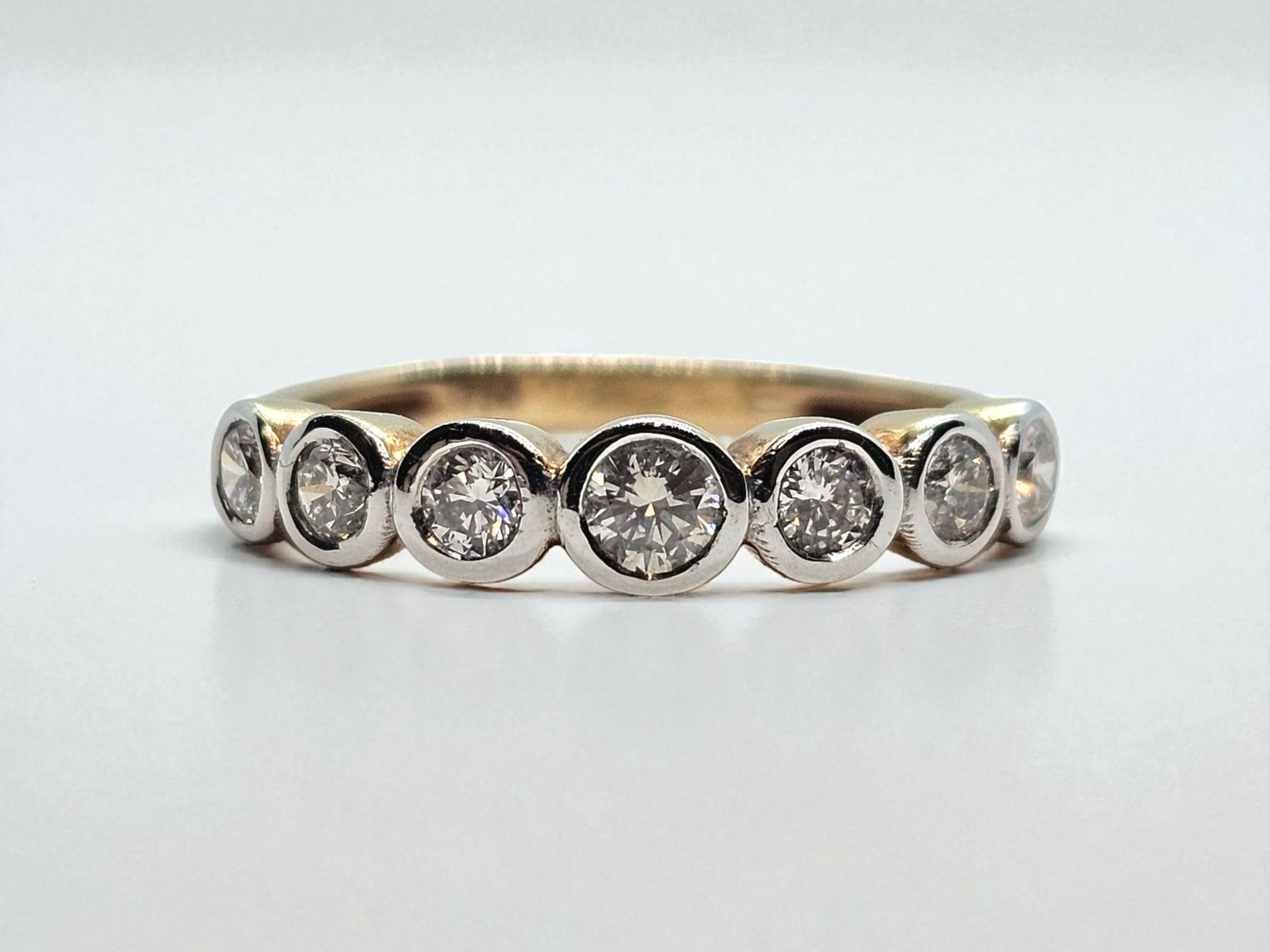 Bespoke 18Ct Gold 5 Stone Diamond Ring